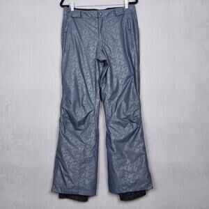 Columbia Galaxy Groove Pants Womens Medium Gray Waterproof Omni-Tech Ski Snow